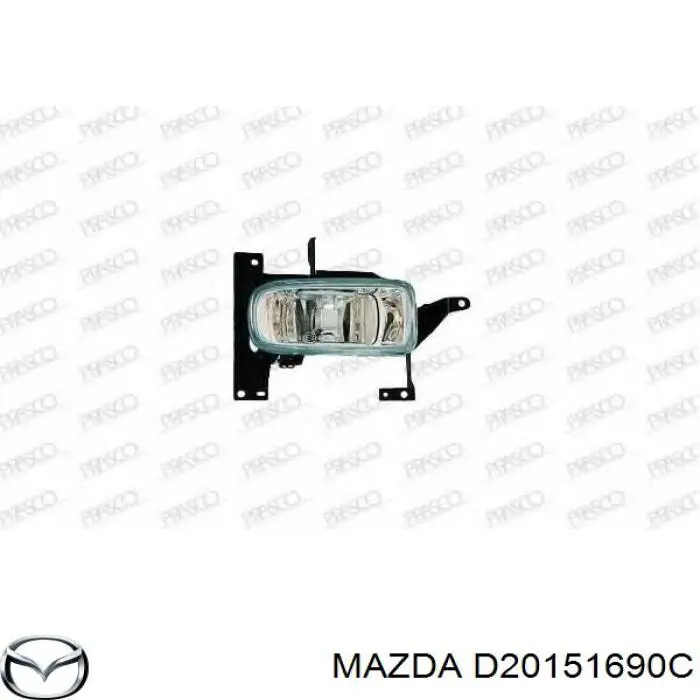 Туманка ліва Depo/Loro/Abakus FP3450H1E ціна, від 38.16 USD