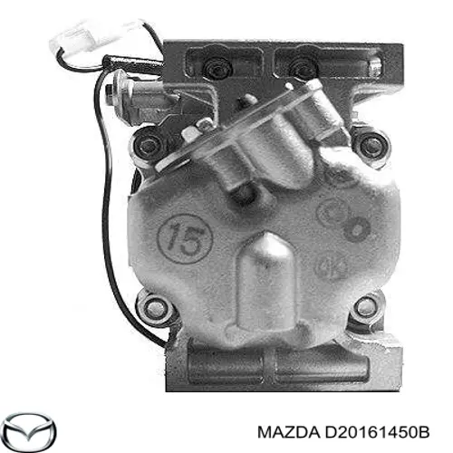 Купити D20161450D Mazda Компресор кліматичної установки