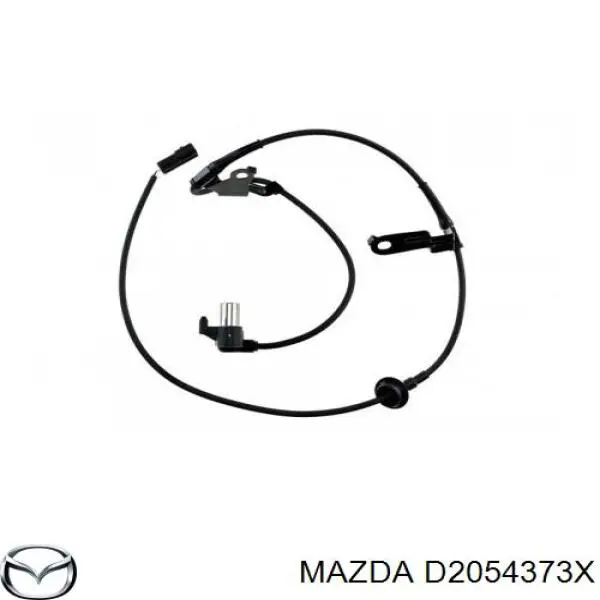 D2054373X Mazda датчик абс (abs передній, лівий)