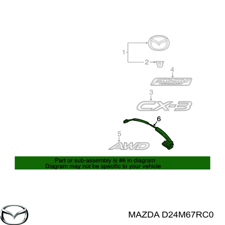 D24M67RC0 Mazda 