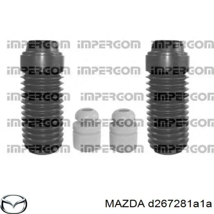 Буфер-відбійник амортизатора заднього D267281A1A Mazda