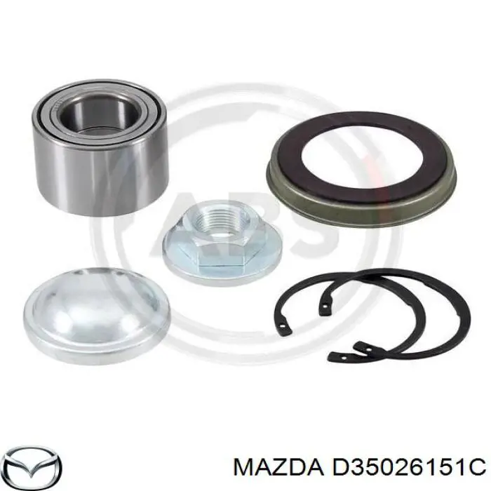 Купити D35026151C Mazda Підшипник задньої ступиці