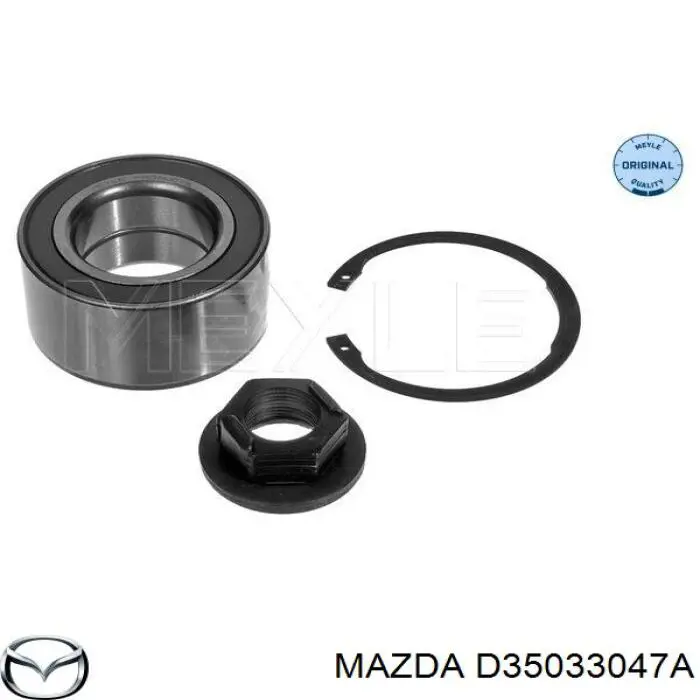 Підшипник маточини передньої D35033047A Mazda