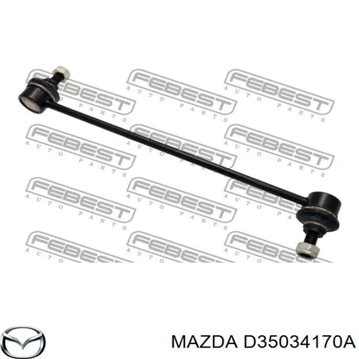 Амортизаційна стійка Mazda D35034170A ціна, від 10.95 USD