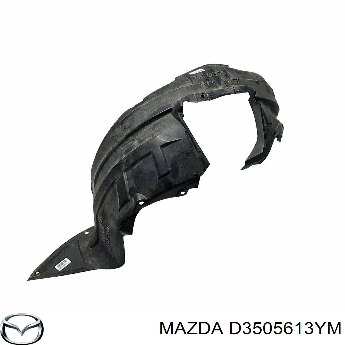 Подкрильнікі переднього крила, правий Mazda DD1056131C ціна, від 223.49 USD