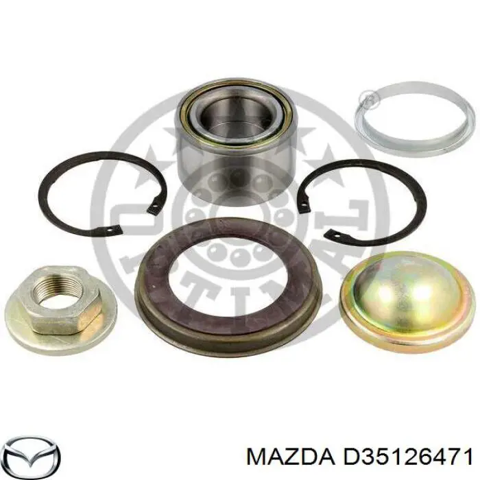 Кільце ABS Mazda D35126471 ціна, від 7.96 USD
