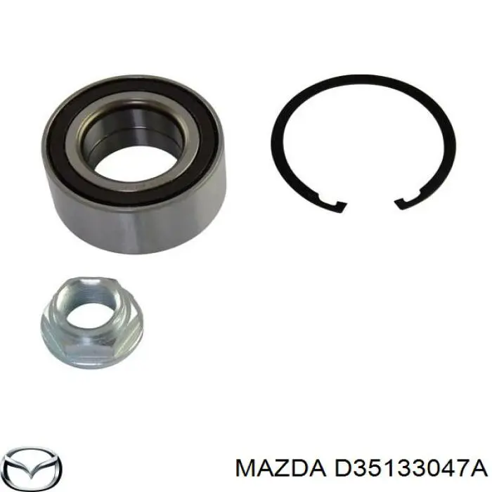 Підшипник маточини Mazda D35133047A