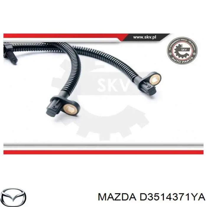 Датчик АБС (ABS) задній Mazda D3514371YA
