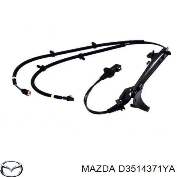 D3514371YA Mazda Датчик АБС (ABS) задній
