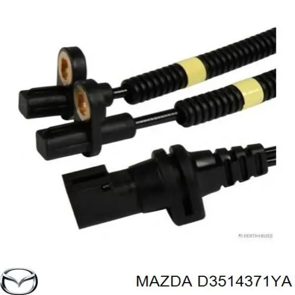 Датчик АБС (ABS) задній Mazda D3514371YA ціна, від 34.07 USD