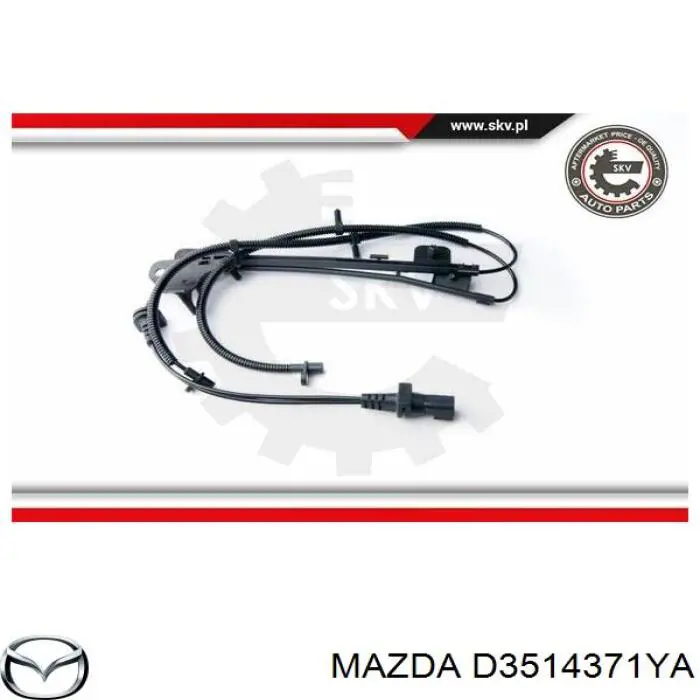 Купити D3514371YA Mazda Датчик АБС (ABS) задній