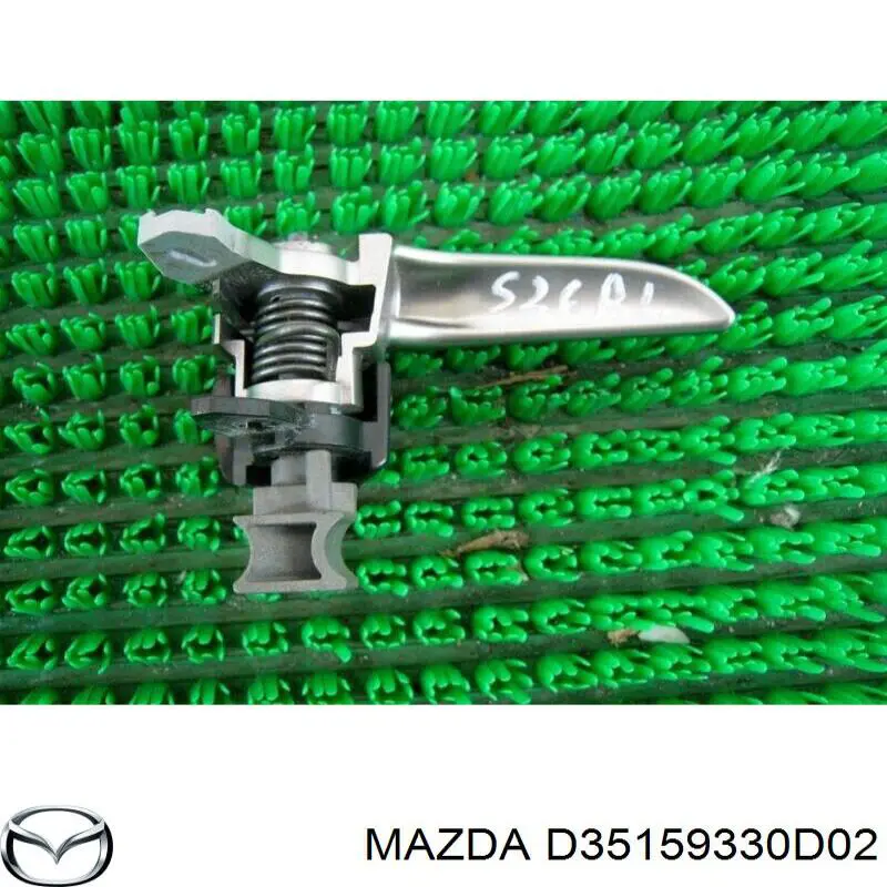 Дверна ручка внутрішня ліва передня/задня Mazda D35159330D02 ціна, від 7.11 USD