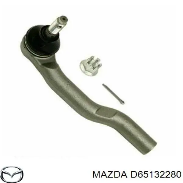 D65132280 Mazda накінечник рульової тяги, зовнішній