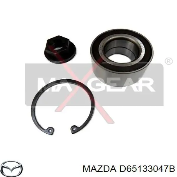 Купити D65133047B Mazda Підшипник ступиці передньої