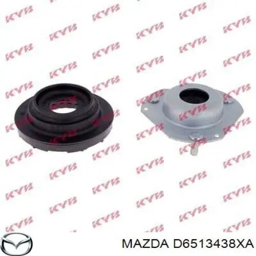 Підшипник опорний амортизатора, переднього Mazda D6513438XA ціна, від 12.70 USD