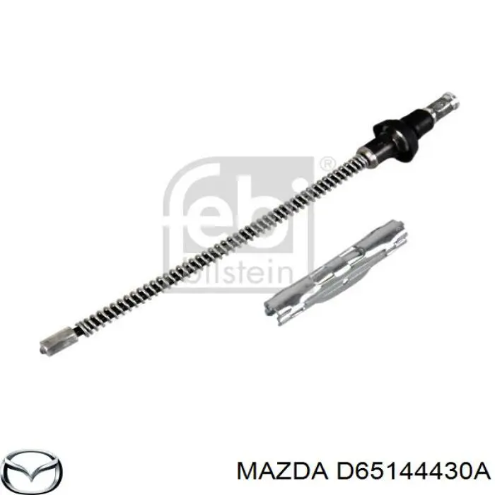 Трос ручного гальма задній, правий/лівий Mazda D65144430A ціна, від 5.69 USD
