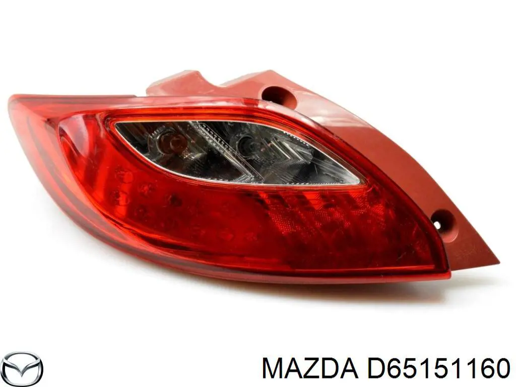 Купити D65151160M Mazda Лівий стоп
