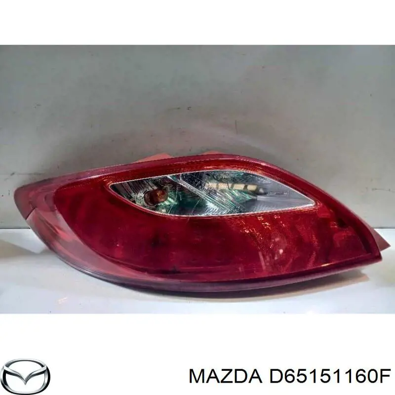 Ліхтар задній лівий Mazda D65151160F ціна, від 56.24 USD