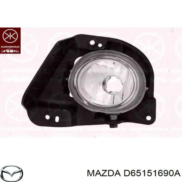 Фара протитуманна, ліва Mazda 2 (DE) (Мазда 2)