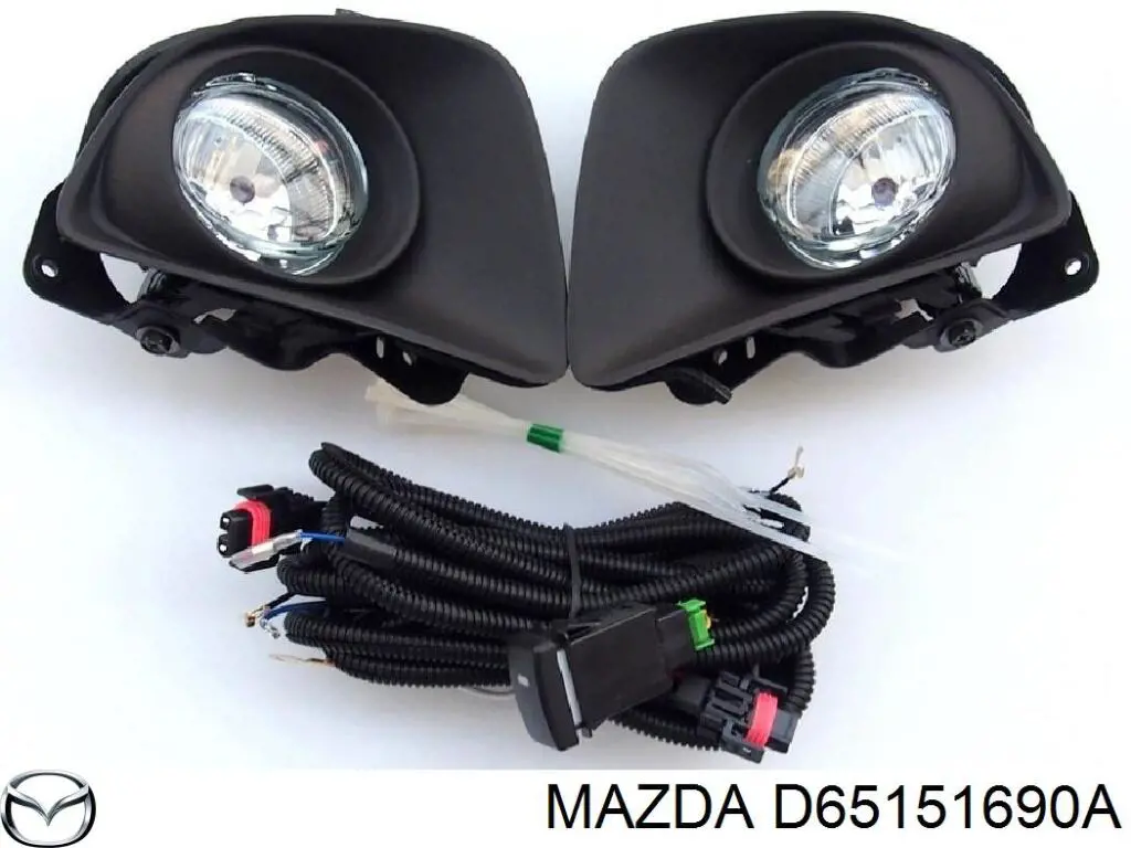 Туманка ліва Mazda D65151690A ціна, від 38.02 USD