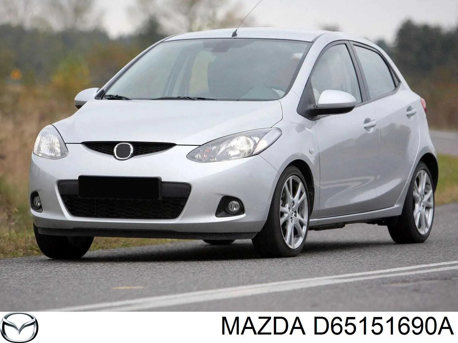 Купити D65151690A Mazda Фара протитуманна, ліва