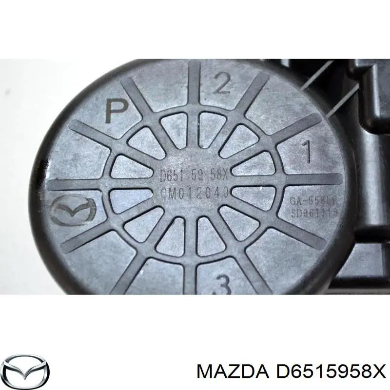 Купити D6515958X Mazda Двигун склопідіймача двері передньої, лівої