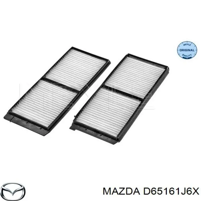 Купити D65161J6X Mazda Фільтр салону вугільний