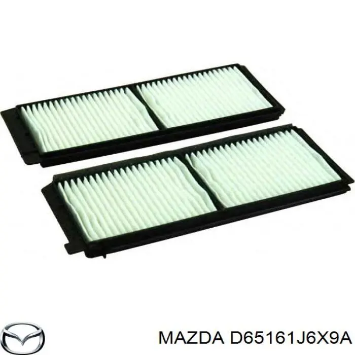 Фільтр повітряний обігрівача Mazda D65161J6X9A ціна, від 4.84 USD