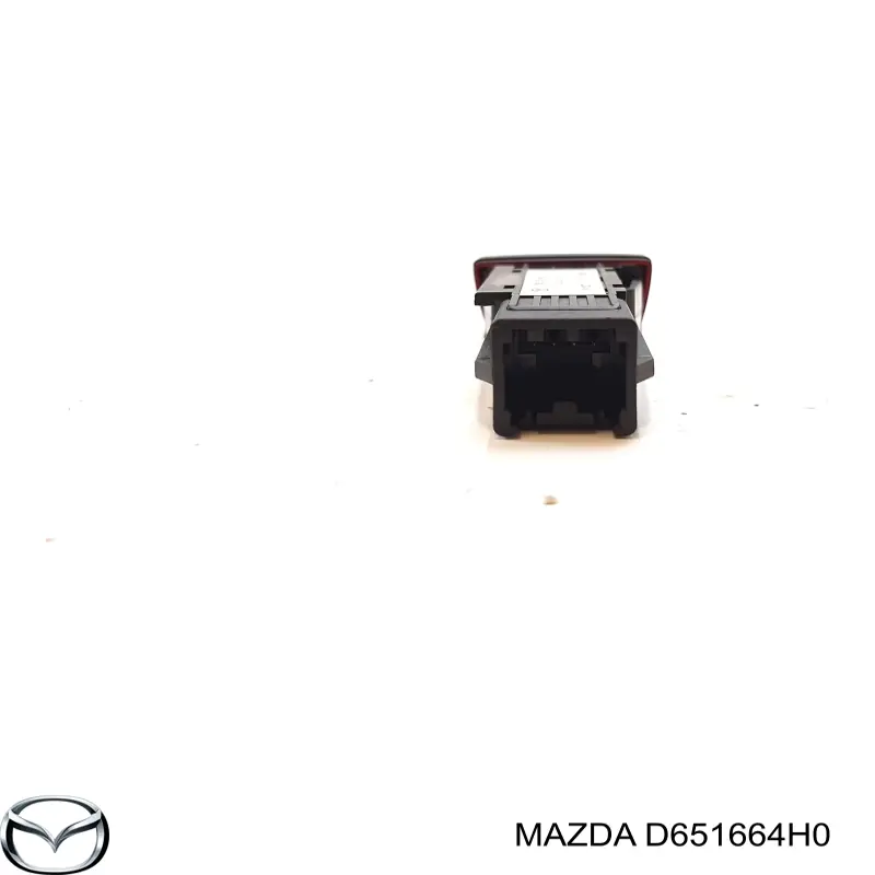 Кнопка включення аварійної сигналізації Mazda D651664H0 ціна, від 11.30 USD