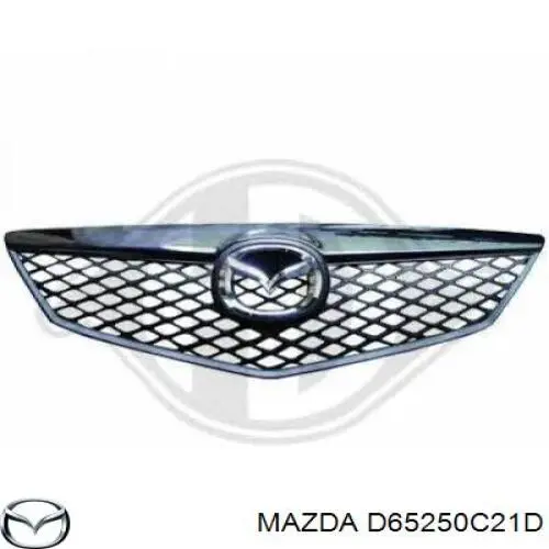 Купити D65250C21D Mazda Решітка переднього бампера, ліва