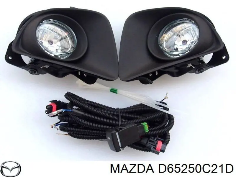 Решітка переднього бампера, ліва Mazda D65250C21D ціна, від 7.31 USD