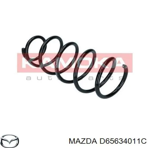  Пружина передня Mazda 2 2