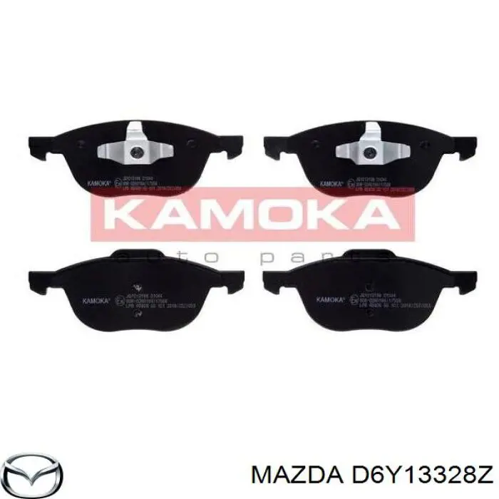 Купити D6Y13328Z Mazda Колодки гальмівні передні, дискові