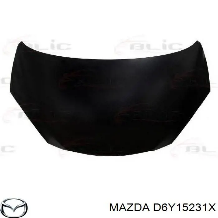 Капот на Mazda 2 DE