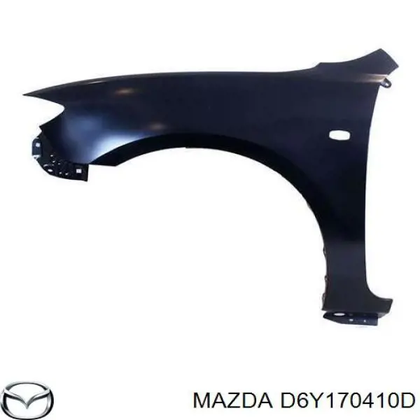 D6Y170410D Mazda крило заднє праве