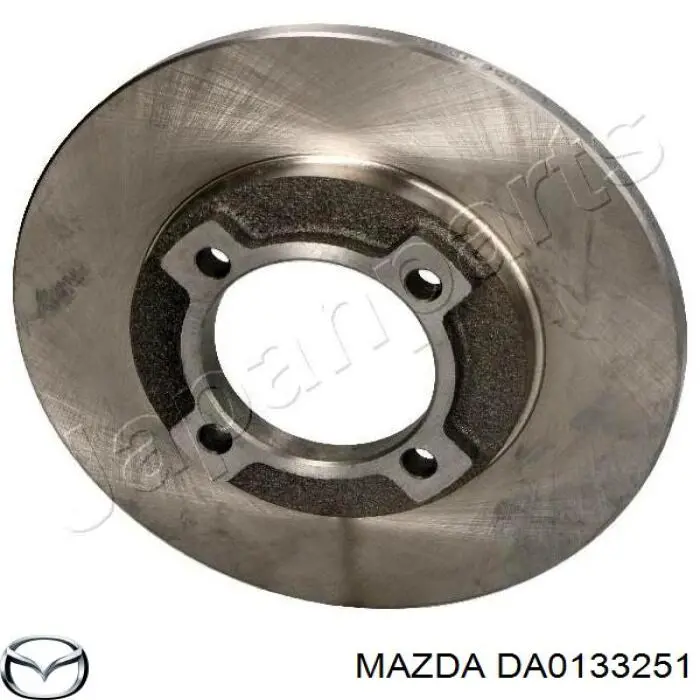 Диск переднього гальма Mazda DA0133251 ціна, від 15.88 USD