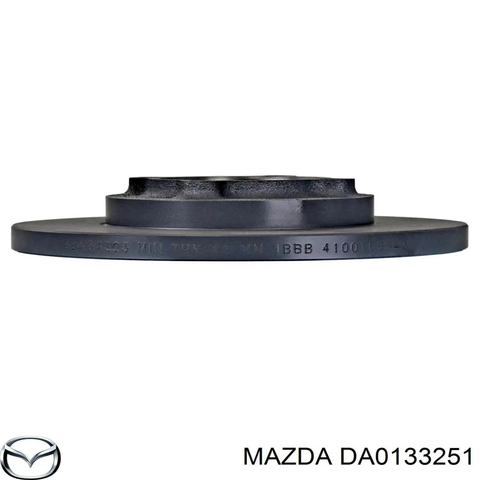 Гальмівні диски передні DA0133251 Mazda