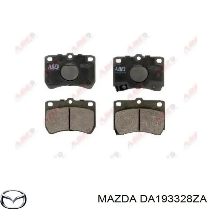 Купити DA193328ZA Mazda Колодки гальмівні передні, дискові