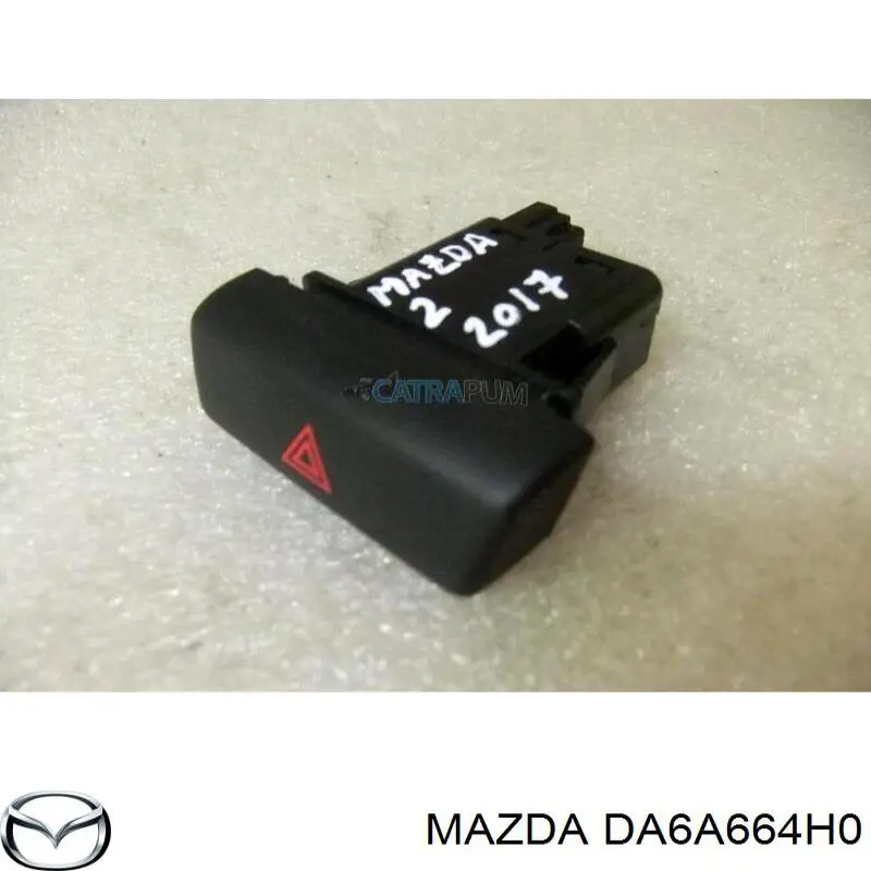Кнопка включення аварійної сигналізації Mazda DA6A664H0 ціна, від 8.04 USD