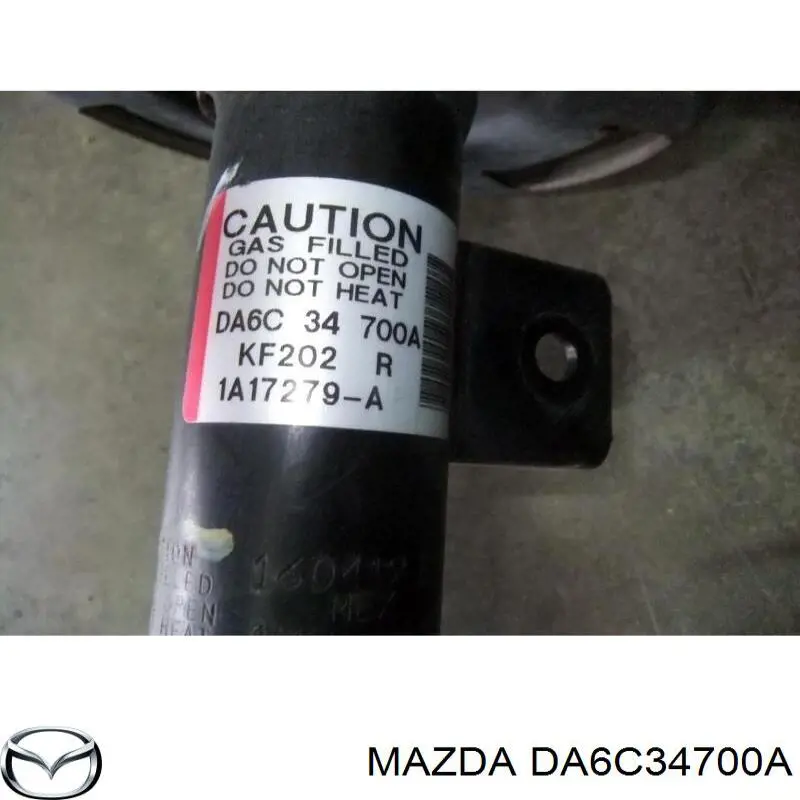DA6C34700A Mazda Амортизатор передньої підвіски