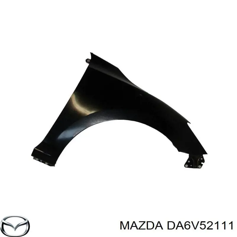 Крило переднє праве на Mazda 2 DL, DJ