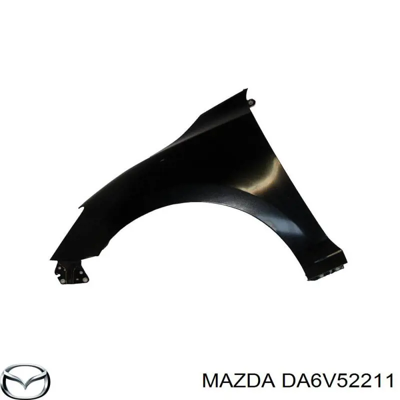 Крило переднє ліве Mazda 2 (DL, DJ) (Мазда 2)