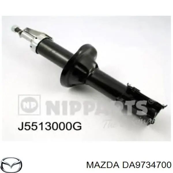 Амортизатор передній, правий DA9734700 Mazda
