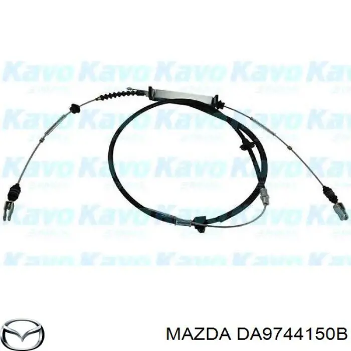 DA9744150B Mazda Трос ручного гальма задній, правий/лівий