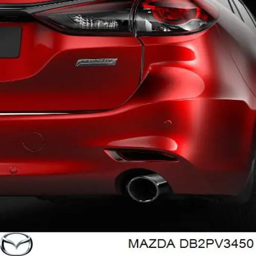 DB2PV3450 Mazda Комплект передніх бризковиків