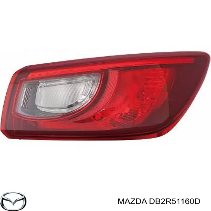 DB2R51160D Mazda Задній лівий зовнішній ліхтар