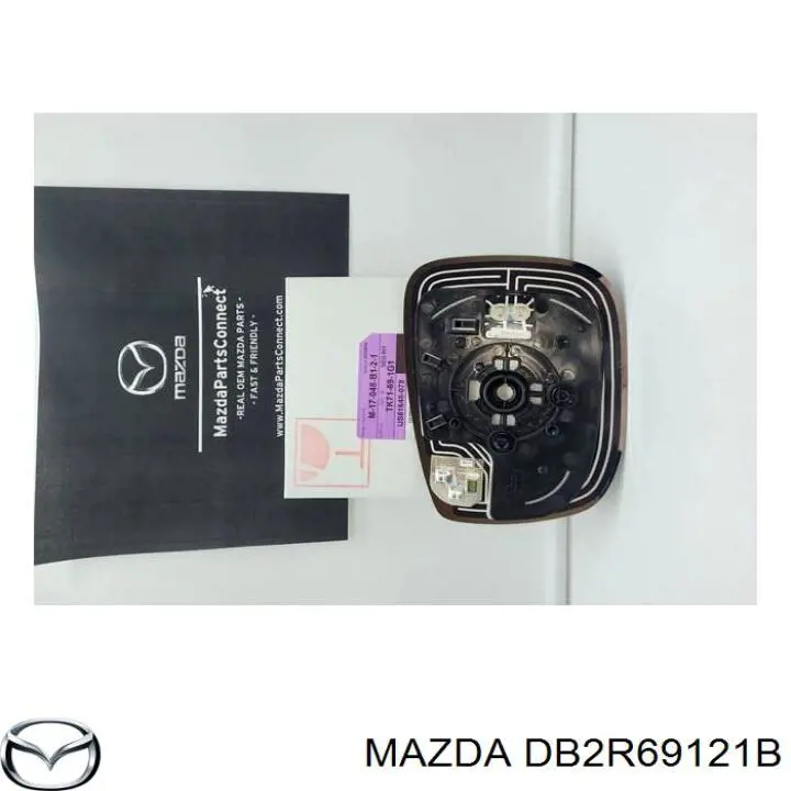 DB2R69121B Mazda Праве дзеркало заднього виду