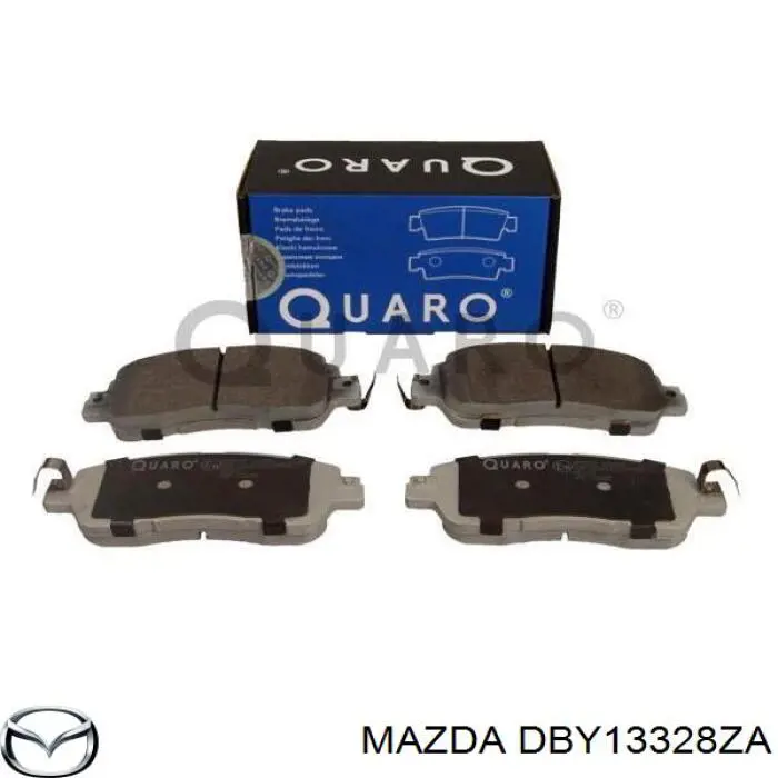 Гальмівні колодки Mazda DBY13328ZA ціна, від 29.46 USD