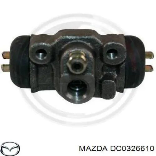 Циліндр гальмівний колісний/робітник, задній Mazda DC0326610 ціна, від 11.20 USD
