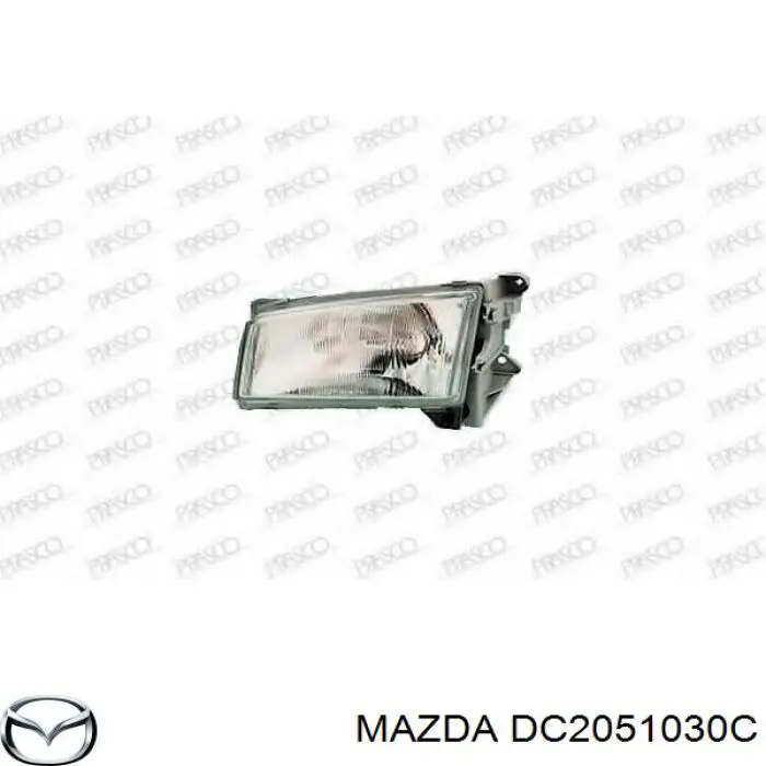 Фара правая на Mazda Demio (DW)